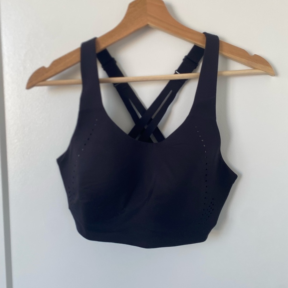 Black Lululemon Energy Bra, High Support | 32DDD